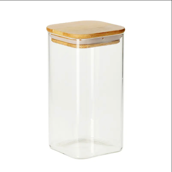 Contenedor de bambú 16 cm