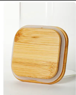 Contenedor de bambú 16 cm